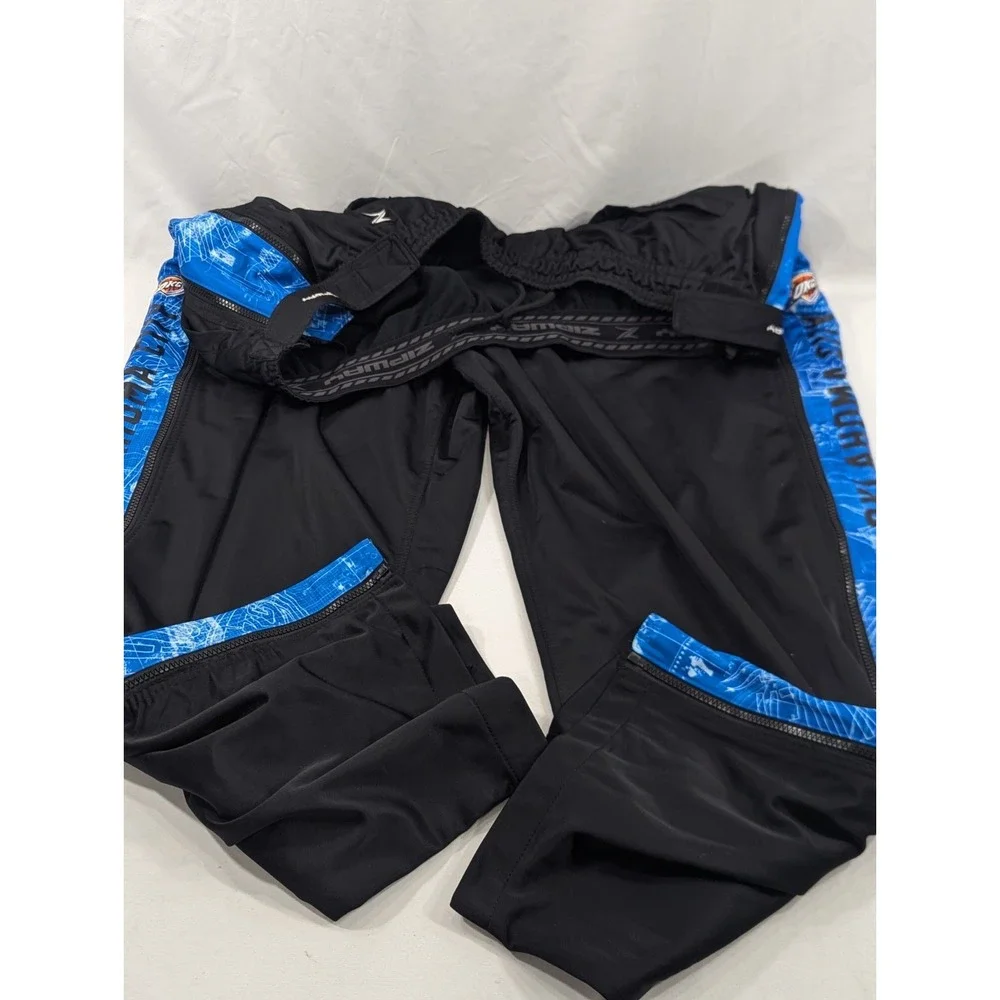 Zipway OKC‎ Thunder Tearaway Pant 3X Big Zip Off NBA Warm Up Retro Heavyweight